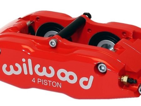 Wilwood Caliper-BNSL4R-Red 1.75in Pistons 1.10in Disc Hot on Sale