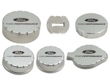 Ford Racing 15-25 Mustang 2.3L 5.0L Aluminum Machined Engine Cap Covers Online