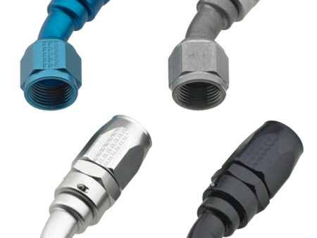 Fragola -8AN x 30 Degree Power Flow Hose End Online now