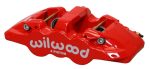 Wilwood Caliper-Aero4-R H - Red 1.62 1.38in Pistons 1.25in Disc Online