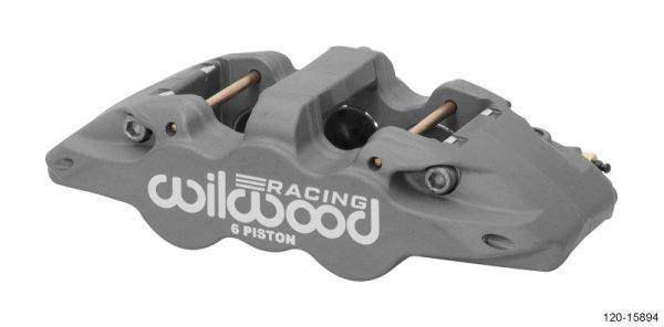 Wilwood Caliper-Aero6-L H - Black Anodize (.80 Thk Pad) 1.75 1.38 1.38in Pistons .810in Disc For Cheap