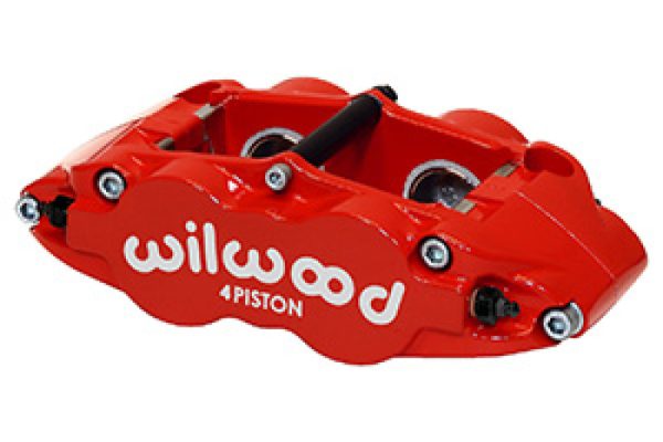 Wilwood Caliper-Forged Superlite 4R 1.38 1.38in Pistons 1.10in Disc, Red Supply