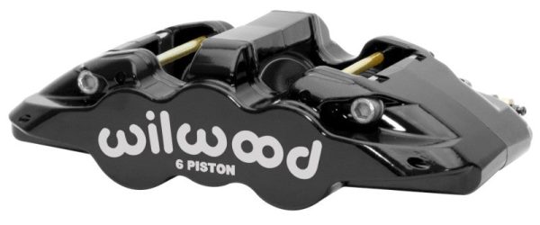 Wilwood Caliper - Aero6-DS Forged Six-Piston Caliper - 6.52in Piston 1.25in Rotor - Black Online