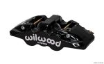 Wilwood Caliper-Aero6-L H - Black 1.75 1.38 1.38in Pistons 1.25in Disc Online Sale