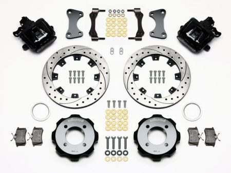 Wilwood Combination Parking Brake Rear Kit 11.75in Drilled 2011 Fiesta Rear Online now