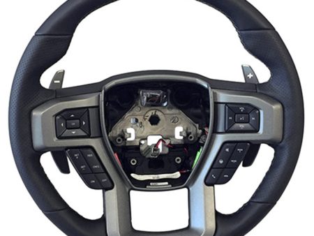 Ford Racing 15-18 F-150 Raptor Performance Steering Wheel Kit - Red Sightline Online Hot Sale