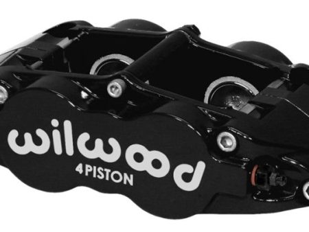 Wilwood Caliper-Forged Superlite 4R 1.38 1.38in Pistons 1.10in Disc, Black Hot on Sale