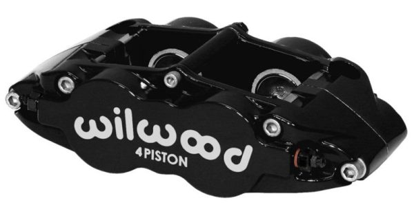 Wilwood Caliper-Forged Superlite 4R 1.38 1.38in Pistons 1.10in Disc, Black Hot on Sale