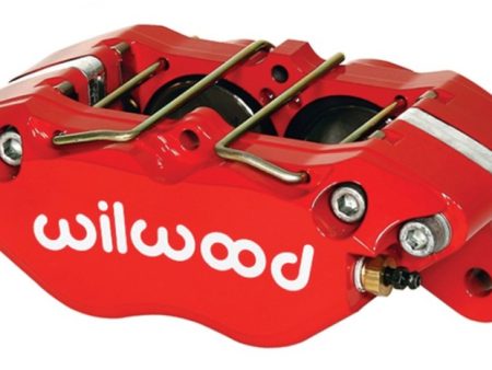 Wilwood Caliper-Dynapro 5.25in Mount-Red 1.00in Pistons .81in Disc Discount