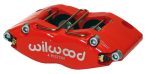 Wilwood Caliper-Dynapro Radial-Red 1.25in Pistons 0.81in Disc For Cheap