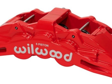 Wilwood Caliper Red SX6R 4.04in Piston 1.25in Disc Discount