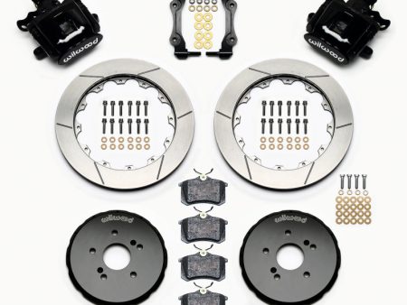 Wilwood Combination Parking Brake Rear Kit 12.88in Honda S2000 Discount