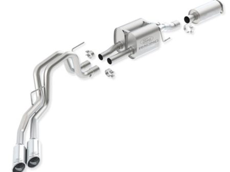 Ford Racing 2011-2014 F-150 SVT Raptor 6.2L Cat-Back Touring Exhaust System 145-inch WB For Sale