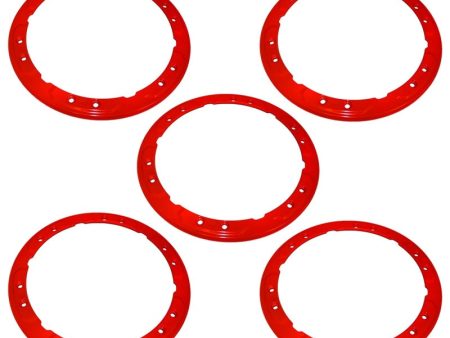 Ford Racing 2021+ Ford Bronco Functional Bead Lock Ring Kit - Red Discount