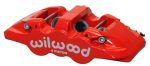 Wilwood Caliper-Aero6-R H - Red 1.75 1.38 1.38in Pistons 1.25in Disc Discount