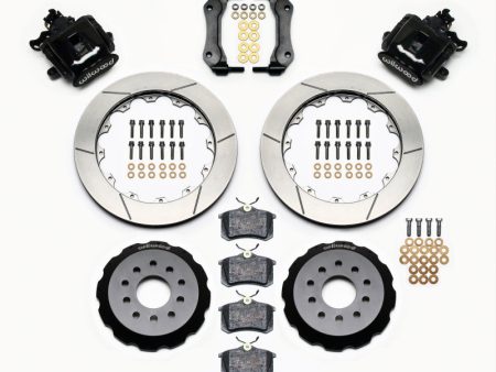 Wilwood Combination Parking Brake Rear Kit 12.88in Mustang 94-04 Online Hot Sale