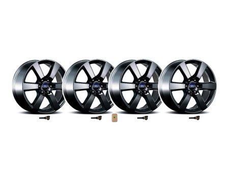 Ford Racing 15-16 F-150 20in x 8.5in Wheel Set with TPMS Kit - Matte Black Sale