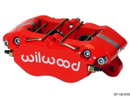 Wilwood Caliper-Dynapro 5.25in Mount - Red 1.38in Pistons .81in Disc Online