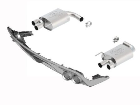 Ford Racing 2015 Ford Mustang 5.0L Touring Muffler Kit w  GT350 Tips on Sale