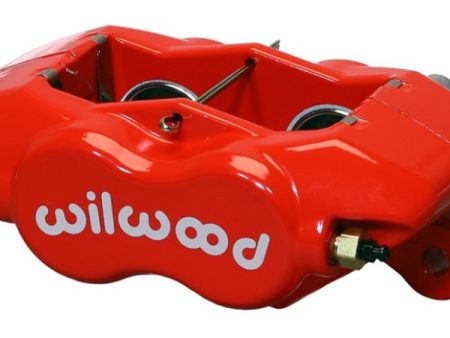 Wilwood Caliper-Forged DynaliteI-Red 1.12in Pistons .81in Disc Online Sale