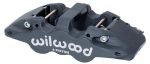 Wilwood Caliper-Aero4-R H - Black Anodize 1.88 1.62in Pistons 1.25in Disc Discount