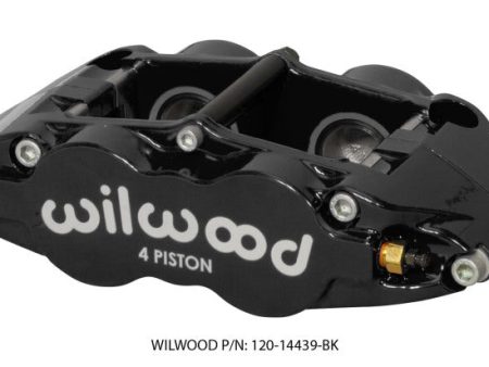 Wilwood Caliper Forged Narrow Superlite FNSL4R-DS Dust Seal 1.25 1.25 1.10in Rotor Width - Black Cheap