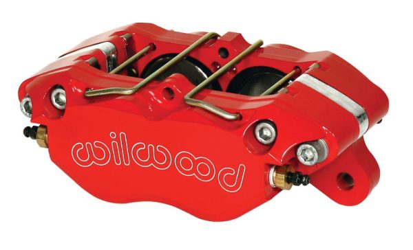 Wilwood Caliper-Dynapro 5.25in Mount - Red 1.75in Pistons .81in Disc For Sale