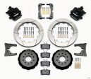 Wilwood Combination Parking Brake Rear Kit 12.88in 2005-2014 Mustang Online Hot Sale