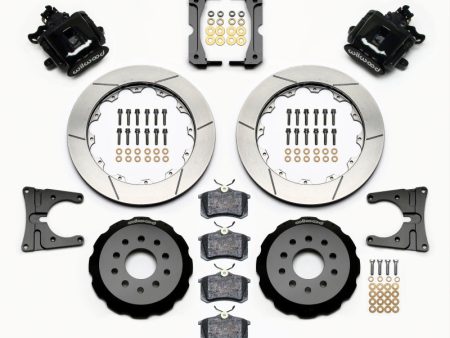 Wilwood Combination Parking Brake Rear Kit 12.88in 2005-2014 Mustang Online Hot Sale