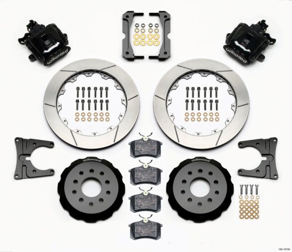 Wilwood Combination Parking Brake Rear Kit 12.88in 2005-2014 Mustang Online Hot Sale