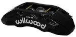 Wilwood Caliper-TX6R- L H - Black 2.00 1.88 1.88in Pistons 1.38in Disc Hot on Sale