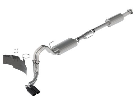 Ford Racing 21-22 F-150 2.7L 3.5L 5.0L Side Exit Touring Exhaust - Black Tips Online now