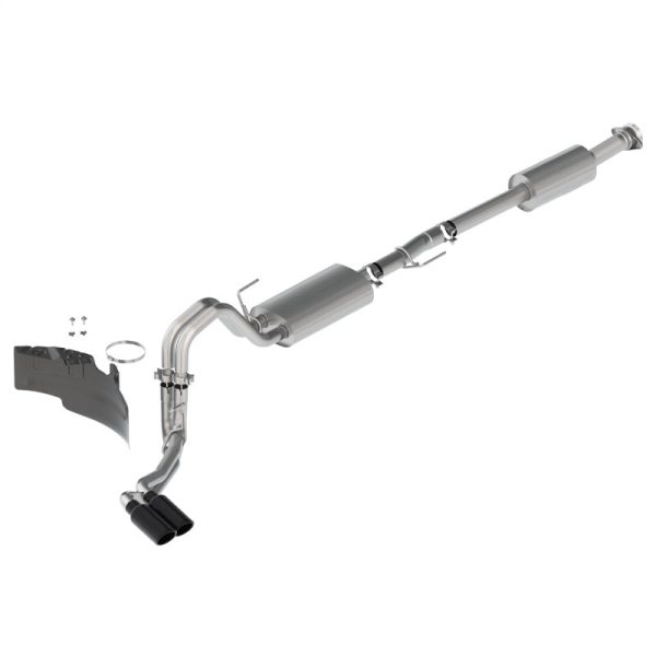 Ford Racing 21-22 F-150 2.7L 3.5L 5.0L Side Exit Touring Exhaust - Black Tips Online now