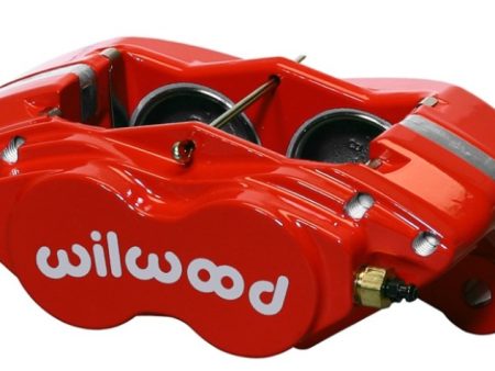 Wilwood Caliper-Forged Dynalite-M-Red 1.75in Pistons 1.25in Disc For Sale