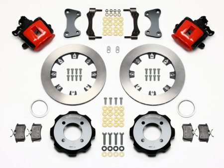 Wilwood Combination Parking Brake Rear Kit 11.75in Red 2011 Fiesta Rear Sale