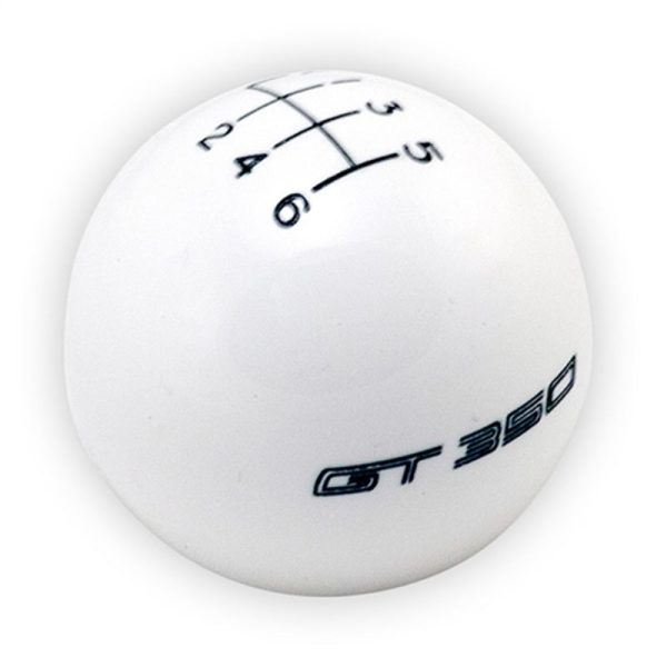 Ford Racing 15-19 Mustang GT350 White 6-Speed Shift Knob For Cheap