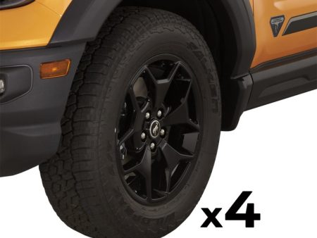 Ford Racing 21-22 Bronco Sport 17 Wheel Kit - Gloss Black Fashion