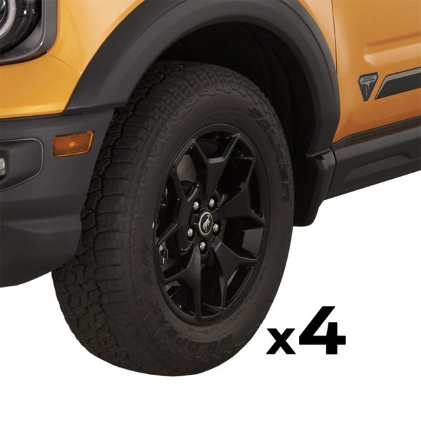 Ford Racing 21-22 Bronco Sport 17 Wheel Kit - Gloss Black Fashion