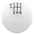 Ford Racing 15-19 Ford Mustang EcoBoost   GT w  6-Speed Manual Transmission Bullitt White Shift Knob For Cheap