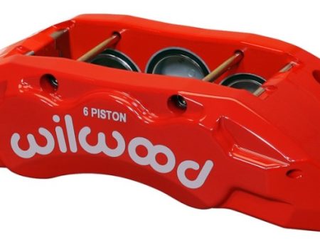 Wilwood Caliper-TX6R- L H - Red 2.00 1.88 1.88in Pistons 1.38in Disc Supply