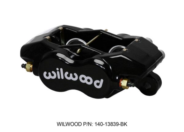 Wilwood Caliper-Forged DynaliteI-Black 1.38in Pistons .81in Disc Online Sale