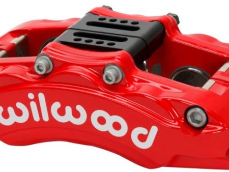 Wilwood Caliper - AT6 Lug Mount Red 1.75in 1.38in 1.38in Piston .75in Rotor - Left Side Supply