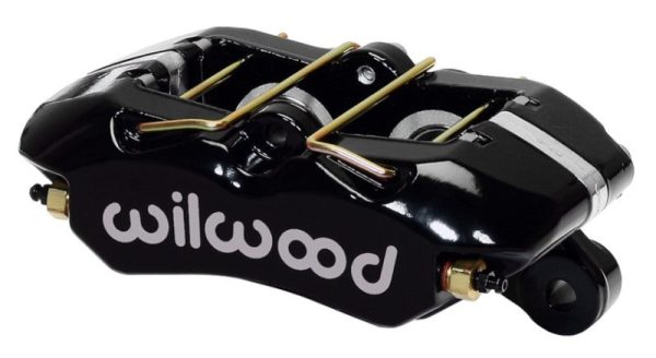 Wilwood Caliper-Forged Dynapro 4 5.25in Mount-Black-Universal 1.38 1.38in Pistons .81in Disc For Sale