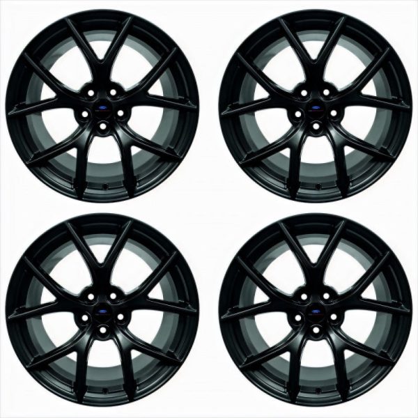 Ford Racing 15-20 Mustang19x10.5in & 19x11in Wheel Kit w TPMS - Matte Black Sale