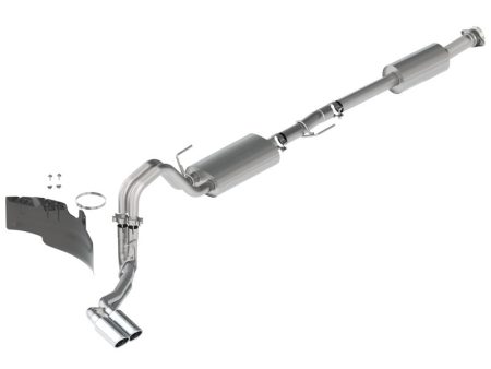 Ford Racing 21-22 F-150 2.7L 3.5L 5.0L Side Exit Touring Exhaust - Chrome Tips Hot on Sale