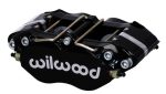 Wilwood Caliper - Narrow Dynapro 4.75in Mount 1.12 1.12in Pistons .81in Disc - Black For Sale