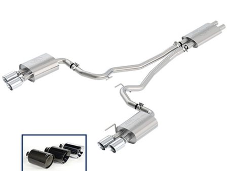 Ford Racing 2018 Mustang Gt 5.0L Cat-Back Touring Exhaust System w Chrome Tips Cheap