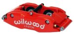 Wilwood Caliper-BNSL4R-Red 1.75in Pistons 1.25in Disc Hot on Sale