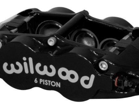 Wilwood Caliper-Narrow Superlite 6R-LH - Black 1.38 1.12 1.12in Pistons 1.10in Disc Online Hot Sale