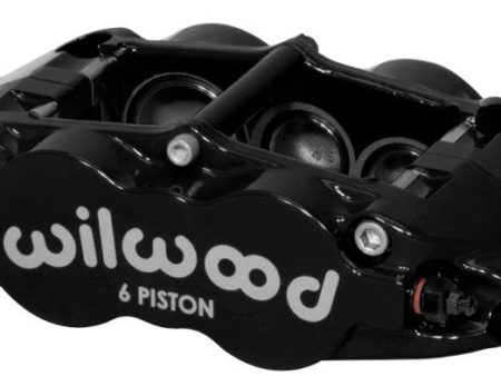 Wilwood Caliper-Narrow Superlite 6R-RH - Black 1.38 1.12 1.12in Pistons 1.10in Disc For Discount